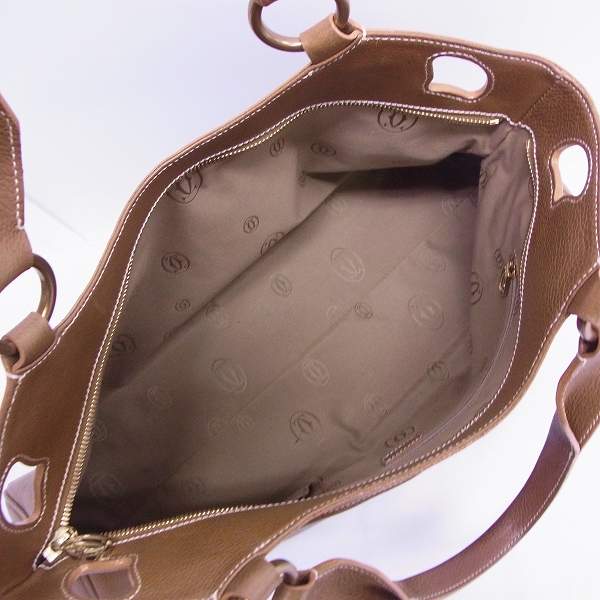 実際に弊社で買取させて頂いたCartier/カルティエ マルチェロ　トート/ハンドバッグの画像 3枚目