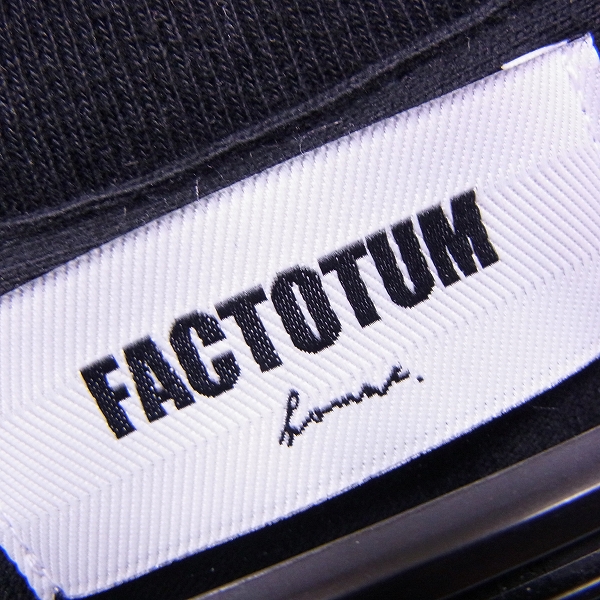 実際に弊社で買取させて頂いたFACTOTUM/ファクトタム MoonlightフォトプリントT Tシャツ/48の画像 2枚目