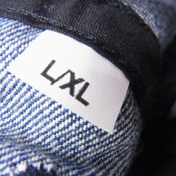 実際に弊社で買取させて頂いたCUSTOM MADE FOR CA4LA/カシラ デニム キャップの画像 6枚目