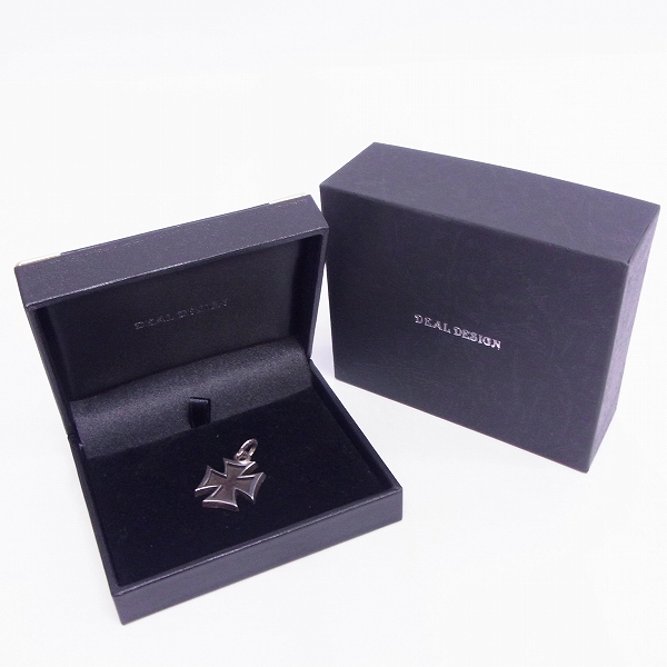 実際に弊社で買取させて頂いたDEAL DESIGN/ディールデザイン アイアンクロス ラージペンダント/トップの画像 4枚目