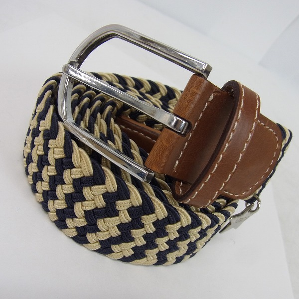 実際に弊社で買取させて頂いたATMOS/アトモス 編込み ベルト/43の画像 0枚目