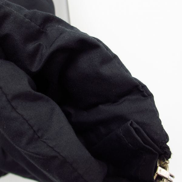 実際に弊社で買取させて頂いたBALMAIN/バルマン 15AW バイカー ダウンジャケット W5HT843B923 Sの画像 8枚目