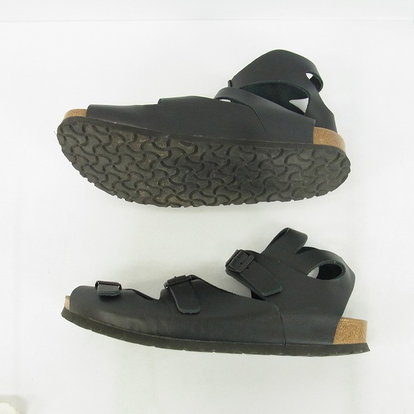 実際に弊社で買取させて頂いたBIRKENSTOCK/ビルケンシュトック ATHEN/アテネ レザーサンダル　ブラック/43の画像 3枚目