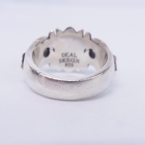 実際に弊社で買取させて頂いたDEAL DESIGN/ディールデザイン クロスリング 18.5号の画像 3枚目