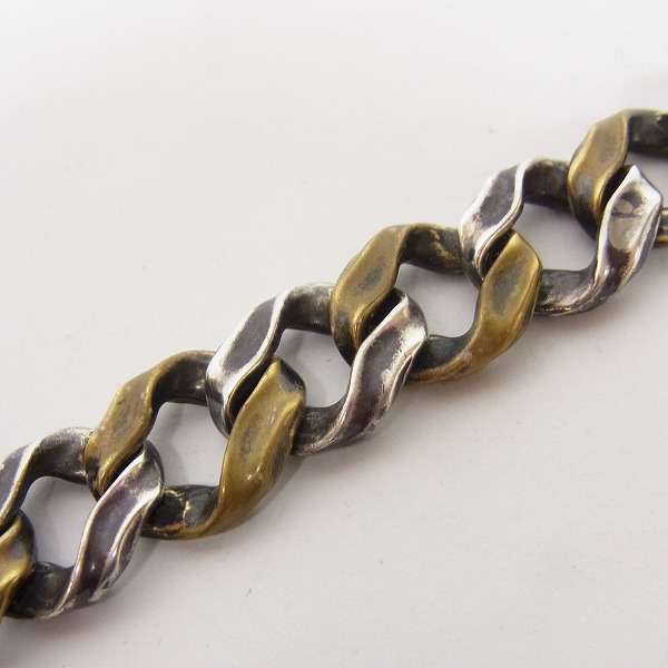 実際に弊社で買取させて頂いたCRIMIE/クライミー MIGHTY BRACELET BRASS 925 ブレスレットの画像 4枚目