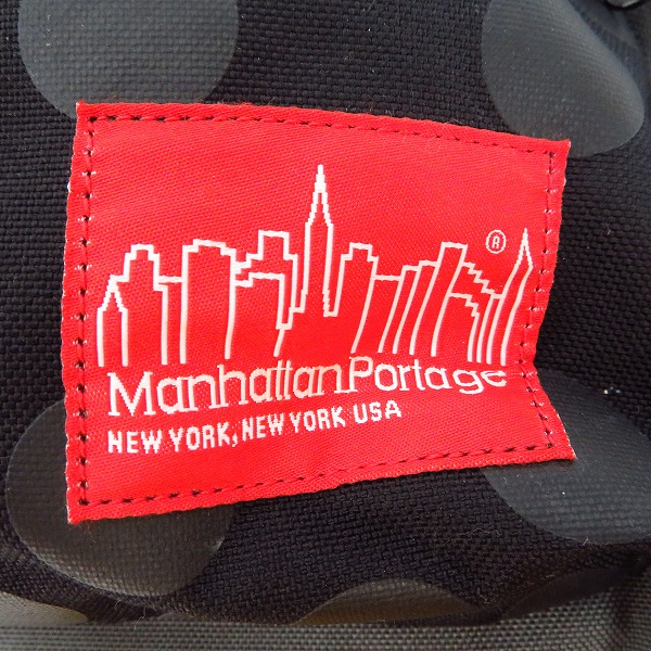 実際に弊社で買取させて頂いたManhattan Portage/マンハッタンポーテージ ドット リュックサックの画像 4枚目
