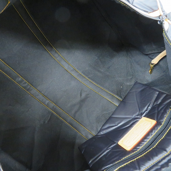 実際に弊社で買取させて頂いたHUNTING WORLD/ハンティングワールド イタリア製 バチュークロス ハンド/ボストンバッグ の画像 3枚目