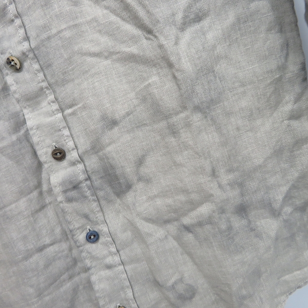 実際に弊社で買取させて頂いたHUGO BOSS/ヒューゴボス シワ加工シャツ Mの画像 5枚目