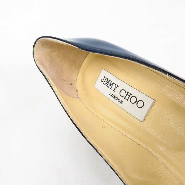 実際に弊社で買取させて頂いたJIMMY CHOO/ジミーチュウ ABEL/アベル ポインテッドトゥ パンプス/38.5の画像 4枚目