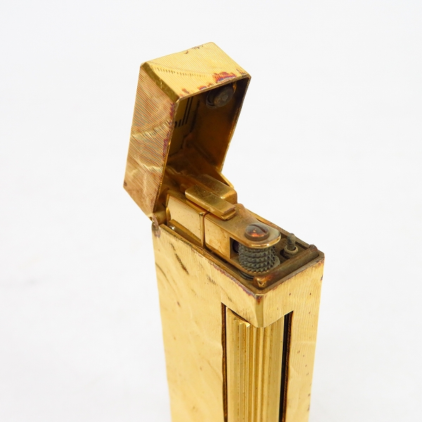 実際に弊社で買取させて頂いたdunhill/ダンヒル Rollagas/ローラ ガスライター ゴールドの画像 5枚目