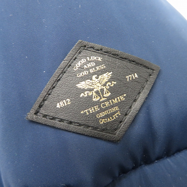 実際に弊社で買取させて頂いたCRIMIE/クライミー  中綿入りジャケット/Lの画像 3枚目