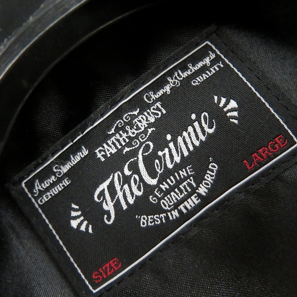 実際に弊社で買取させて頂いたCRIMIE/クライミー スエード カウレザー/牛革 ワークジャケット/Lの画像 2枚目