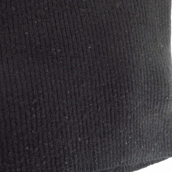 実際に弊社で買取させて頂いたHYSTERIC GLAMOUR/ヒステリックグラマー HYSTERICS/ヒステリックス タートルニット 黒 2点セットの画像 2枚目