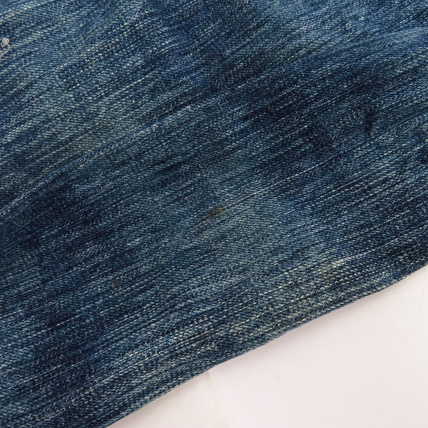 実際に弊社で買取させて頂いたSUGAR CANE/シュガーケーン EDO AI DENIM 江戸藍 砂糖黍デニムパンツ W36L34の画像 6枚目