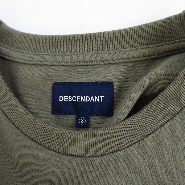 実際に弊社で買取させて頂いたDESCENDANT/ディセンダント レイヤードカットソー/ロンT/3の画像 2枚目