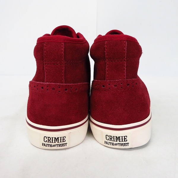 実際に弊社で買取させて頂いたCRIMIE/クライミー SPIDER WING CHUKKA SNEAKER/チャッカスニーカー C1C1-AC06/8の画像 1枚目