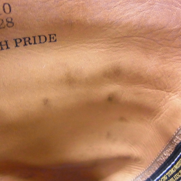 実際に弊社で買取させて頂いたWTAPS/ダブルタップス エンジニアブーツ ブラック/28の画像 6枚目