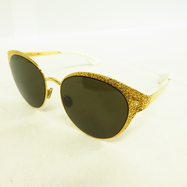 実際に弊社で買取させて頂いたChristian Dior/クリスチャン・ディオール サングラス  Karat Gold Unique/Y3B8E