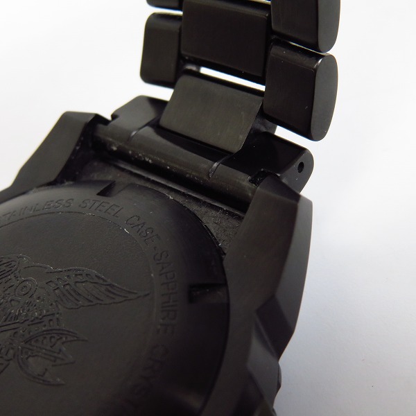 実際に弊社で買取させて頂いたLUMINOX/ルミノックス ネイビーシールズ 3250シリーズ 45mm オールブラックの画像 4枚目