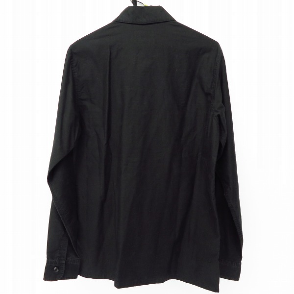 実際に弊社で買取させて頂いたCRIMIE/クライミー ブラック ワークシャツ/Lの画像 1枚目