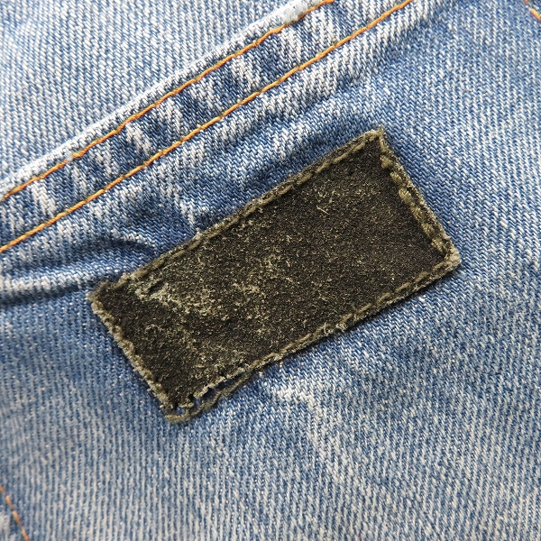 実際に弊社で買取させて頂いたkolor/カラー デニムパンツ ヴィンテージ加工/1の画像 2枚目