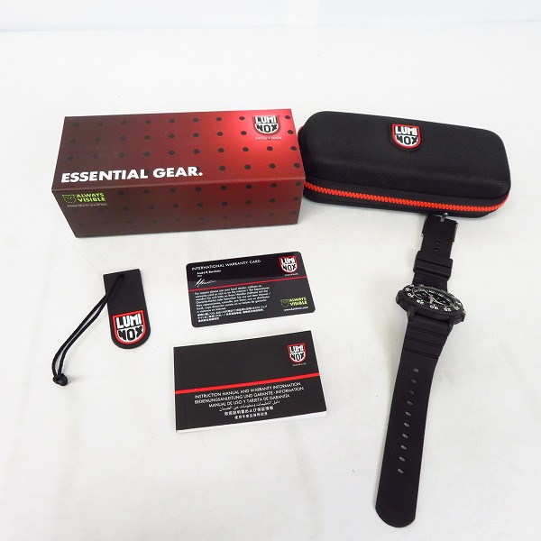 実際に弊社で買取させて頂いたLuminox/ルミノックス NAVY SEALS/ネイビーシールズ 3000/3900 V3の画像 6枚目