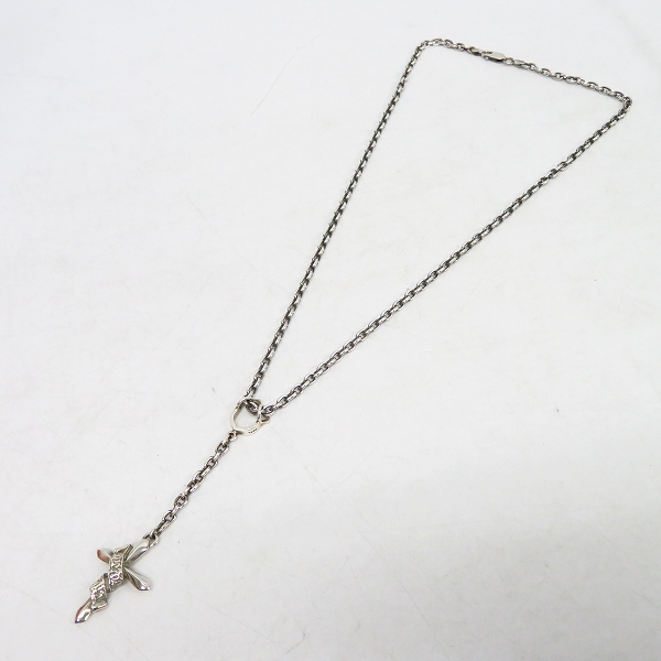 実際に弊社で買取させて頂いたDEAL DESIGN/ディールデザイン SNAKED LOWS/スネイキッドロウズ クロスネックレスの画像 7枚目