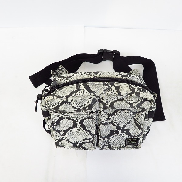 実際に弊社で買取させて頂いたHEAD PORTER/ヘッドポーター パイソン ニューウエストバッグ