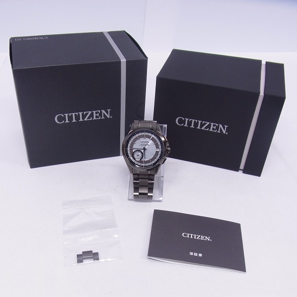 実際に弊社で買取させて頂いたCITIZEN/シチズン アテッサ サテライトウエーブ GPS衛星電波/ソーラークォーツ/チタン F150-T021590の画像 6枚目