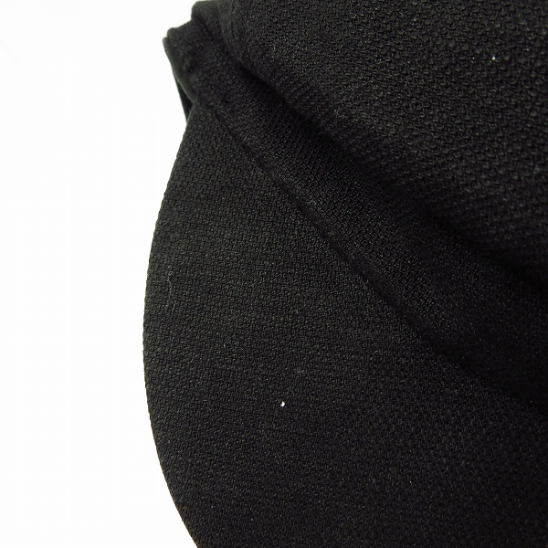 実際に弊社で買取させて頂いたCA4LA/カシラ 麻混 キャスケット/帽子 ブラック/黒の画像 8枚目