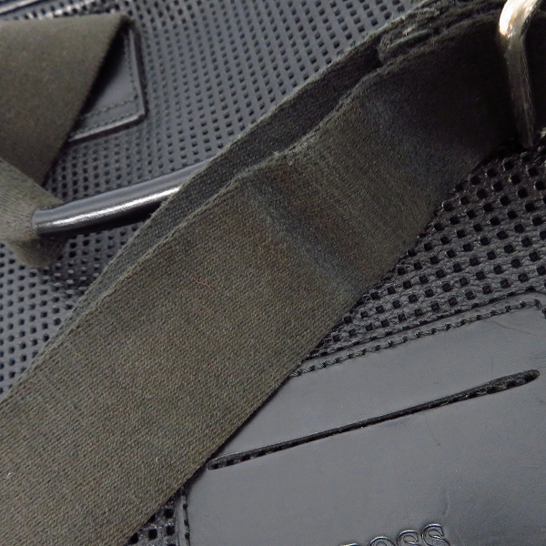 実際に弊社で買取させて頂いたHUGO BOSS/ヒューゴボス 2WAY パンチングレザー ブリーフケース/ビジネスバッグの画像 7枚目