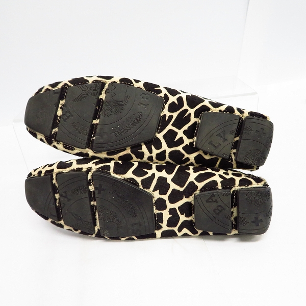 実際に弊社で買取させて頂いたBALLY/バリー ローファー/ドライビングシューズ ハラコアニマル柄 38.5の画像 2枚目