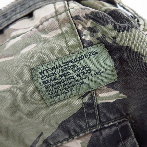 実際に弊社で買取させて頂いたWTAPS/ダブルタップス 2008/1ST JUNGLE STOCK TROUSERS TSDT-PT-M02/Sの画像 3枚目