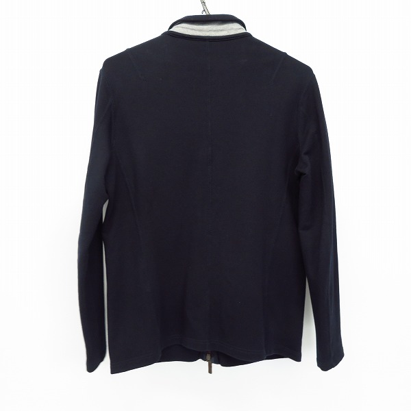実際に弊社で買取させて頂いたEMPORIO ARMANI JEANS/エンポリオ アルマーニ 襟付き ジップ ジャケット/Sの画像 1枚目