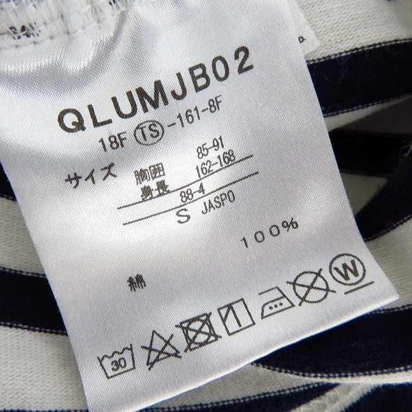 実際に弊社で買取させて頂いたle coq sportif/ルコックスポルティフ ボートネック長袖シャツ/カットソー QLUMJB02/Sの画像 3枚目