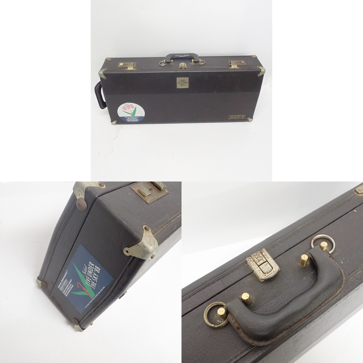 実際に弊社で買取させて頂いた★H.SELMER/セルマー アルトサックス Super Action SA80 SERIE Ⅱ 彫刻有り 1986年製の画像 9枚目