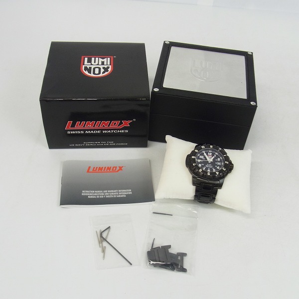 実際に弊社で買取させて頂いたLUMINOX/ルミノックス F-117 ナイトホーク 腕時計 6400-200　の画像 7枚目