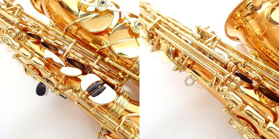 実際に弊社で買取させて頂いた★YANAGISAWA/ヤナギサワ A-902 アルトサックス 金管楽器 ネック/ハードケース付の画像 5枚目