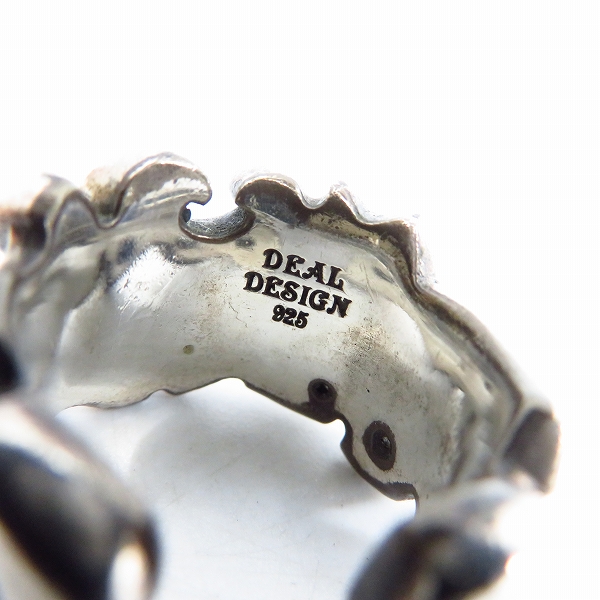 実際に弊社で買取させて頂いたDEAL DESIGN/ディールデザイン ラップクラウド リング 17.5号の画像 4枚目