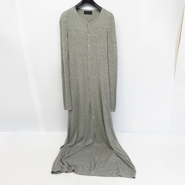 実際に弊社で買取させて頂いたDIESEL BLACK GOLD/ディーゼルブラックゴールド レーヨン混 ロングカーディガン XS