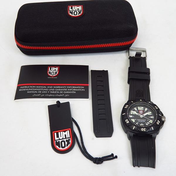 実際に弊社で買取させて頂いたLUMINOX/ルミノックス 0200 ナイトビューセントリー 腕時計【動作未確認】の画像 8枚目
