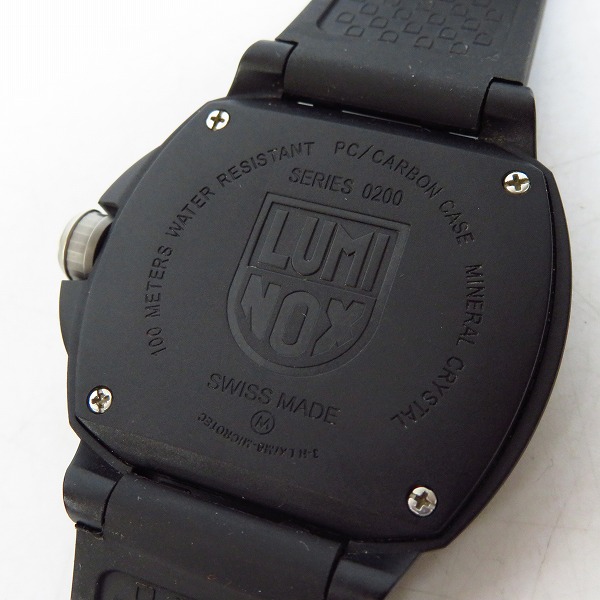 実際に弊社で買取させて頂いたLUMINOX/ルミノックス 0200 ナイトビューセントリー 腕時計【動作未確認】の画像 2枚目