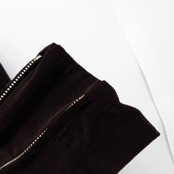 実際に弊社で買取させて頂いたDRIES VAN NOTEN/ドリスヴァンノッテン コーデュロイ 襟ボア ライダースジャケット/Ｓの画像 5枚目