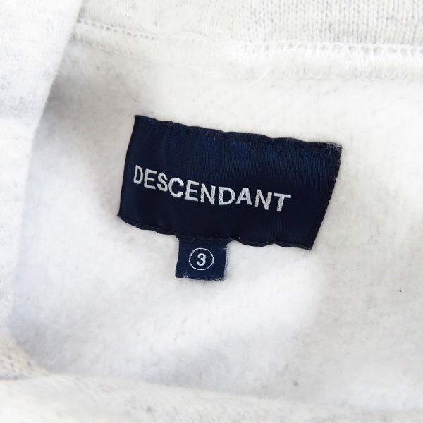 実際に弊社で買取させて頂いたDESCENDANT/ディセンダント 18AW Team Hoodie Sweatshirts/ロゴ スウェットパーカー/3の画像 2枚目