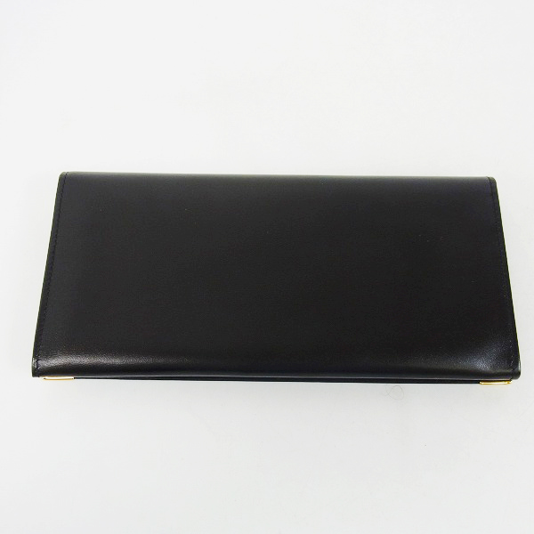 実際に弊社で買取させて頂いたdunhill/ダンヒル 二つ折りカーフレザー長財布/ウォレット/WM1390Aの画像 1枚目