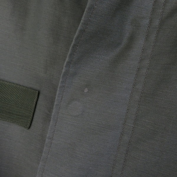 実際に弊社で買取させて頂いた【2017AW】uniform experiment/ユニフォームエクスペリメント STAND COLLAR COAT/モッズコート UE-178016/2の画像 5枚目