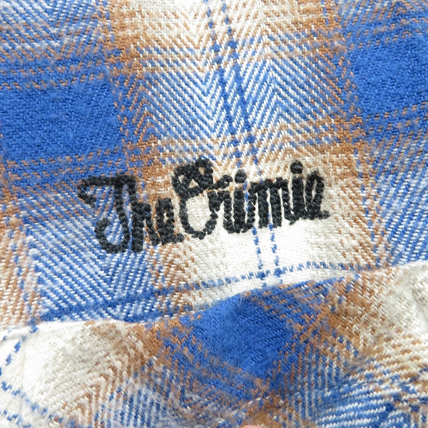 実際に弊社で買取させて頂いたCRIMIE/クライミー USA チェック柄 ワークシャツ/Ｌの画像 3枚目