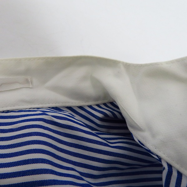 実際に弊社で買取させて頂いたEDIFICE/エディフィス ロングスリーブ コットンシャツ/38の画像 4枚目