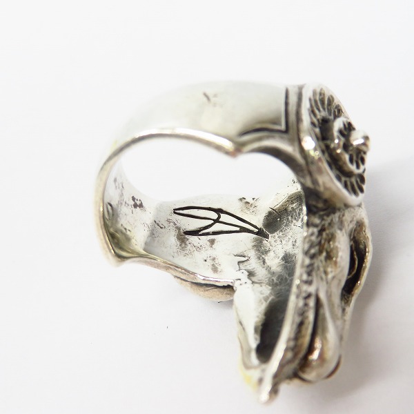 実際に弊社で買取させて頂いた【ギャラ付】CRAZY PIG/クレイジーピッグ エインシェントゴートリング 24号の画像 5枚目