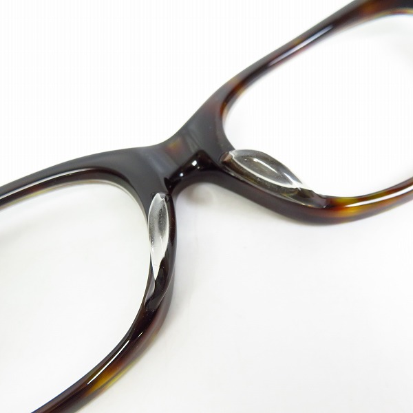 実際に弊社で買取させて頂いたOLIVER GOLDSMITH/オリバーゴールドスミス MUST 黒縁 度入り/眼鏡/メガネフレームの画像 2枚目